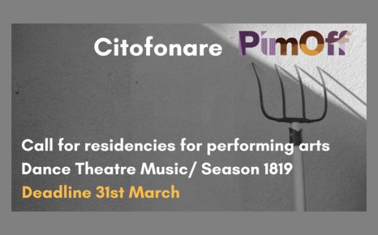 Vitaminas Artistic residency and public sharing Citofonare PimOff 2018